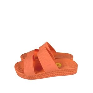 NWT Reef Water Vista Slide Sandals Orange Smoothie Size 5